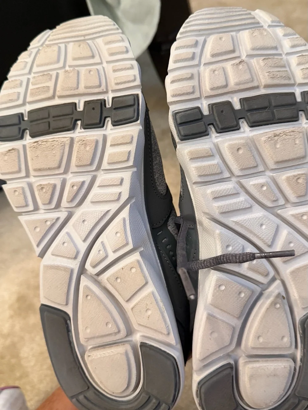 Dr. Scholl's Women's Gray and Light Blue Athletic Sneakers